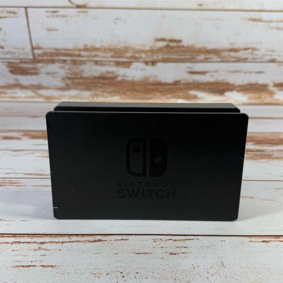 OEM Nintendo Switch Charging Dock - Black Tested Working Dock Only - Picture 1 of 4